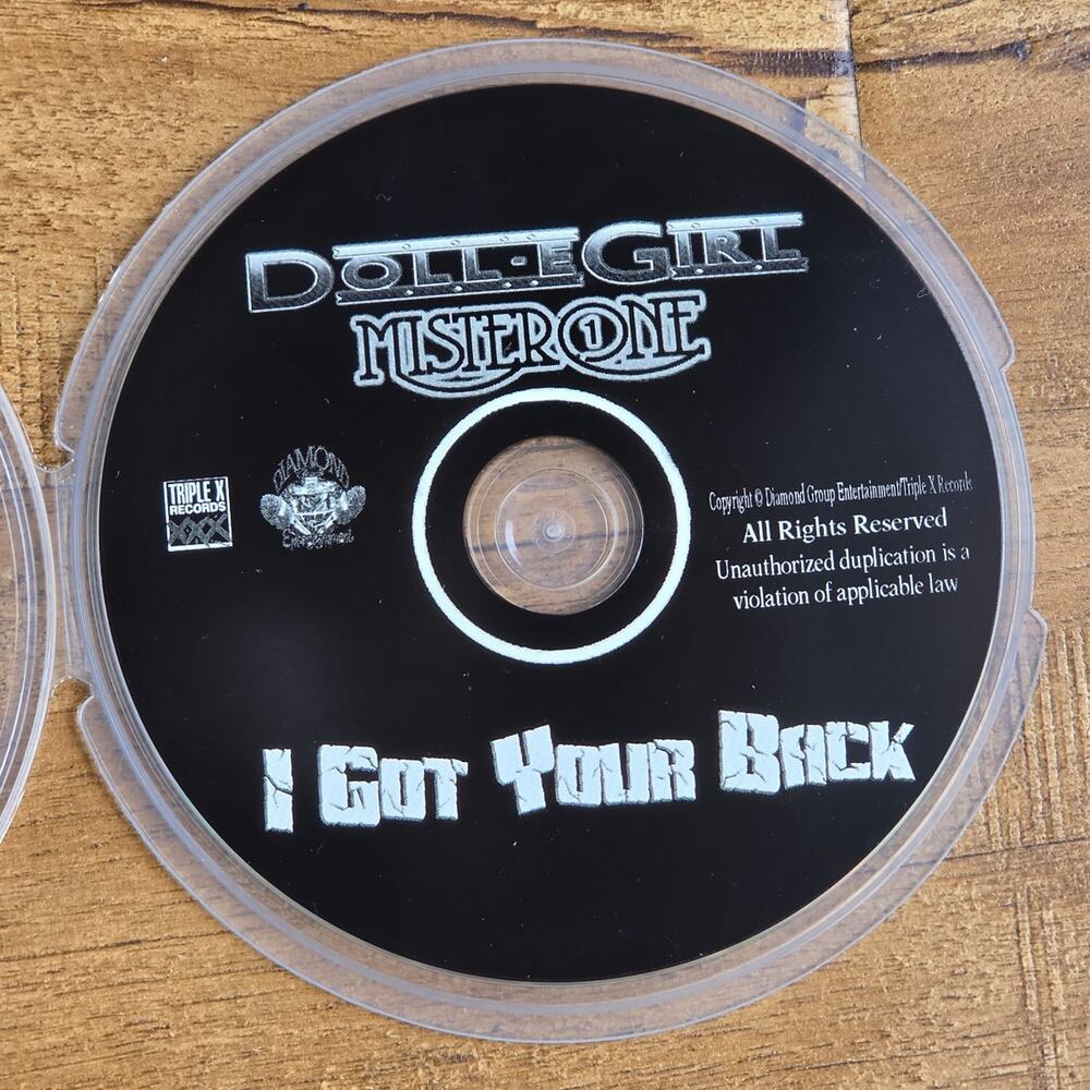 Vtg 2006 Doll E Girl Mister One I GOT YOUR BACK l CD CHICANO RAP HIP HOP